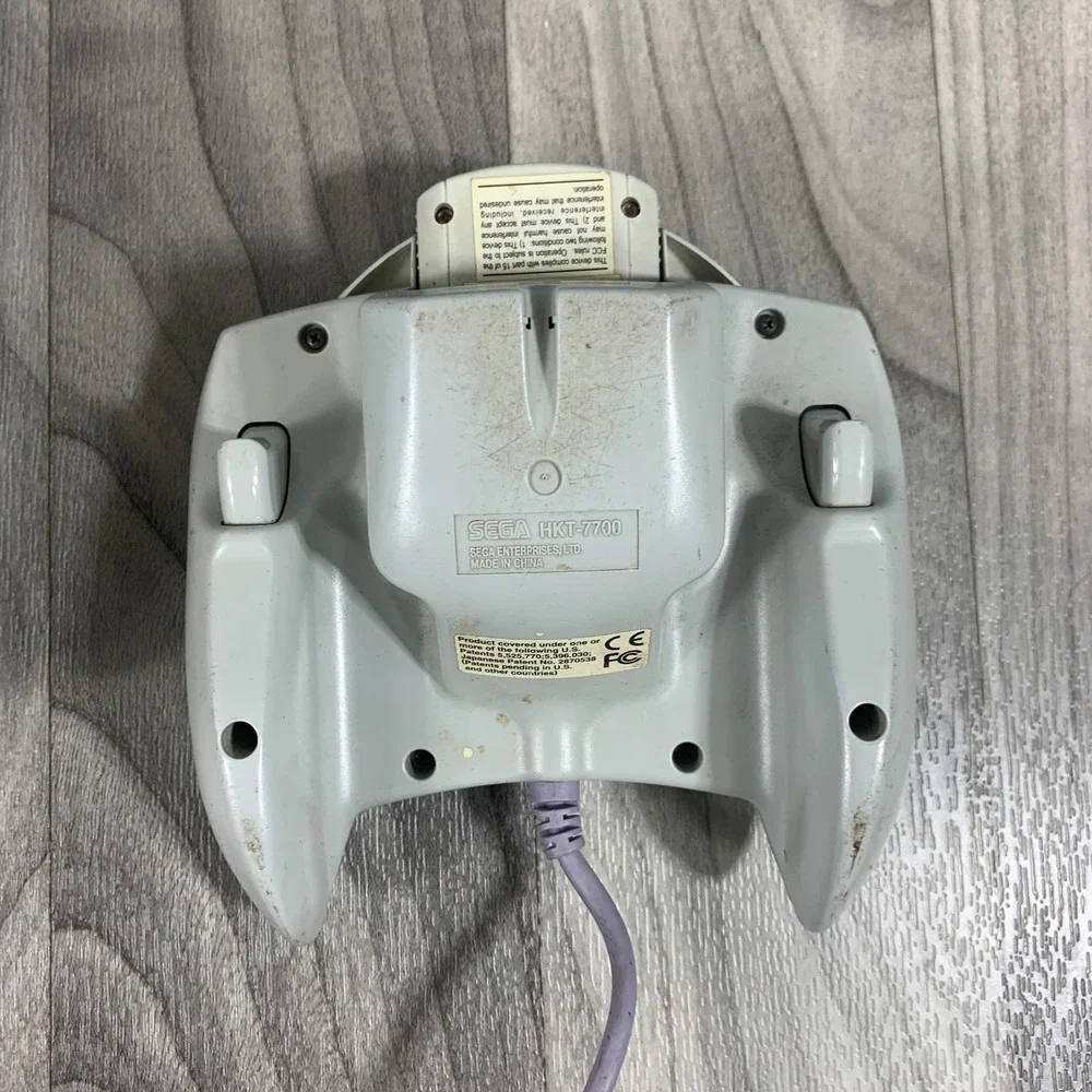 SEGA Dreamcast Console - White With Controller And Memory Tested Working